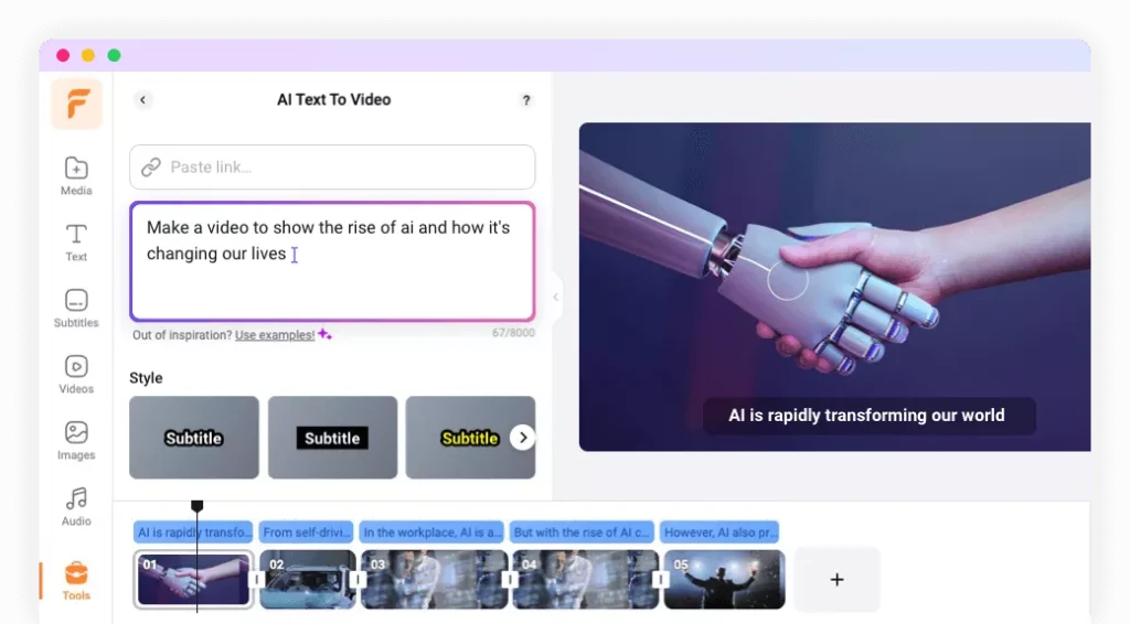 2024 best ai tool for video edtitibg